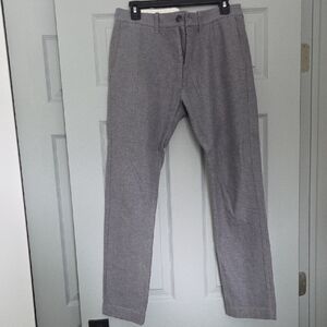 J. Crew Men's Elegant Gray Trousers